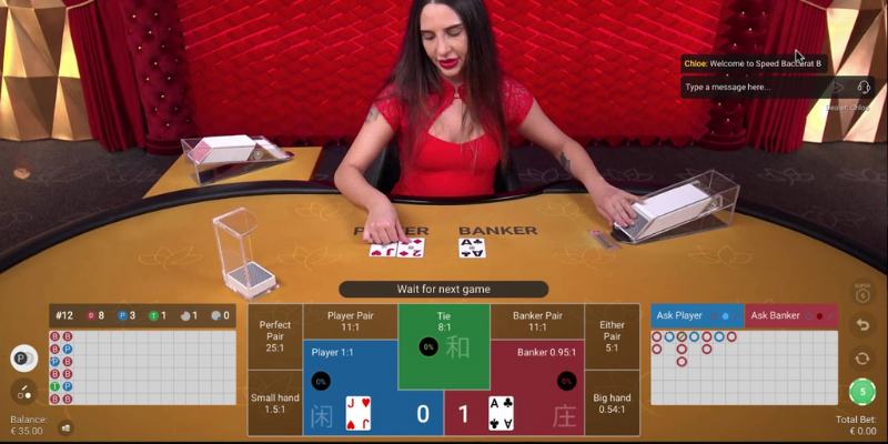 Livestream full HD cùng các Dealer trong phòng cược casino